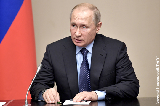 Путин рассказал о ходе вывода войск из Сирии