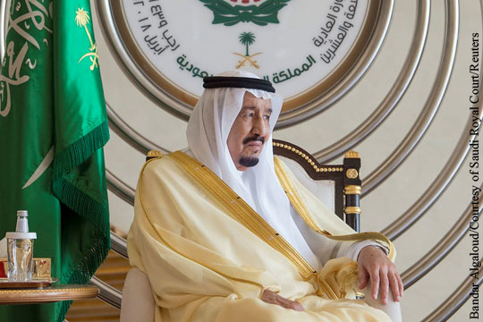 Король Саудовской Аравии принял предложение Трампа