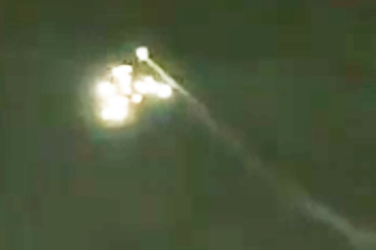 Опубликовано видео отражения атаки дронов на Хмеймим