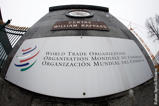 Россия инициировала торговый спор в ВТО из-за пошлин со стороны США