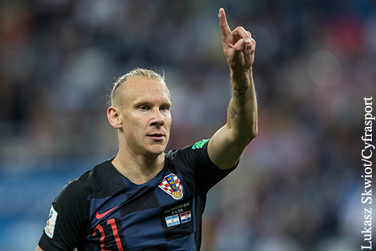 Хорватского футболиста могут дисквалифицировать за лозунг «Слава Украине»