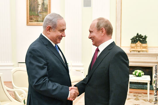 Нетаньяху дал Путину гарантии по поводу Сирии