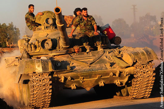 Сирийские боевики в Дераа решили сдаться