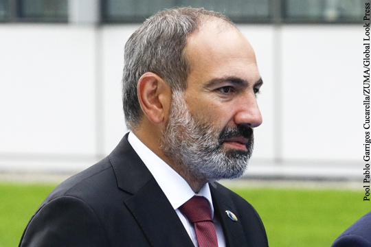 Пашинян пожаловался на неизменность политики ЕС к Армении