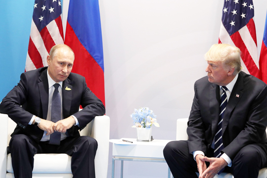 Названа новая тема переговоров Путина и Трампа в Хельсинки