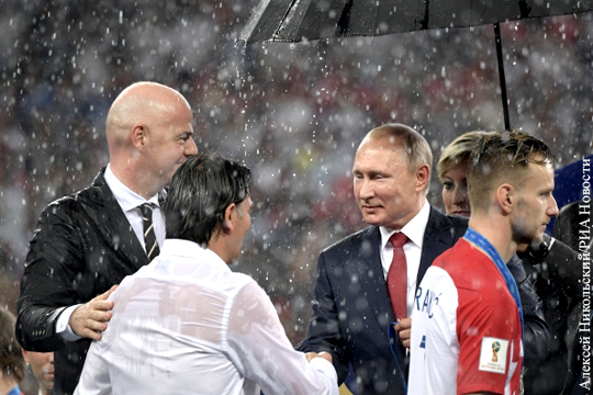 El Pais: Чемпионатом мира Путин забил Западу гол