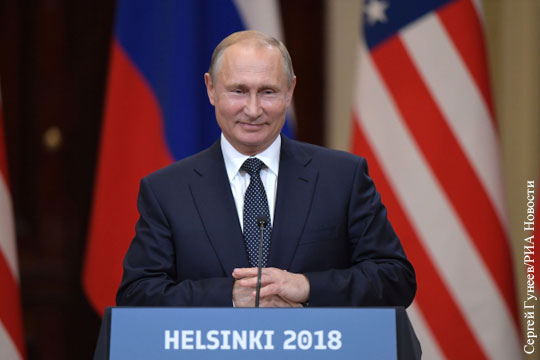 Путин признался, что желал Трампу победы на выборах