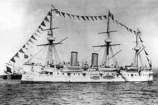 Найден затонувший в Цусимском сражении крейсер «Дмитрий Донской»