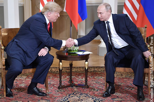 Трамп после встречи с Путиным ждет «больших результатов»