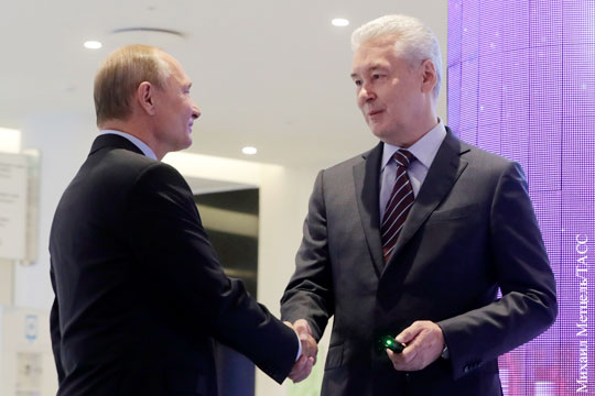 Путин похвалил Собянина за готовность к диалогу с москвичами