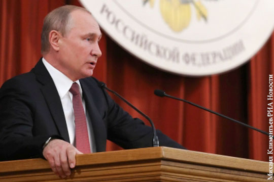 Путин рассказал о могущественных антироссийских силах в США