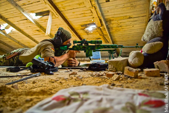 Киев сформировал спецподразделение снайперов в Донбассе