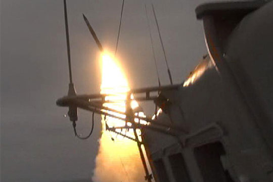 АПЛ «Томск» осуществила пуск крылатой ракеты