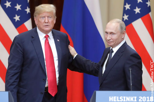 Белый дом назвал единственную договоренность Путина и Трампа в Хельсинки