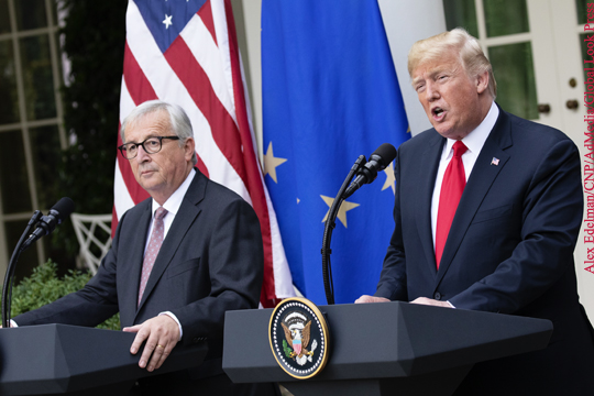 Трамп вынудил ЕС пойти на уступки США в вопросах торговли