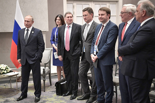 Путин взбодрил российскую делегацию командой «Не спать»