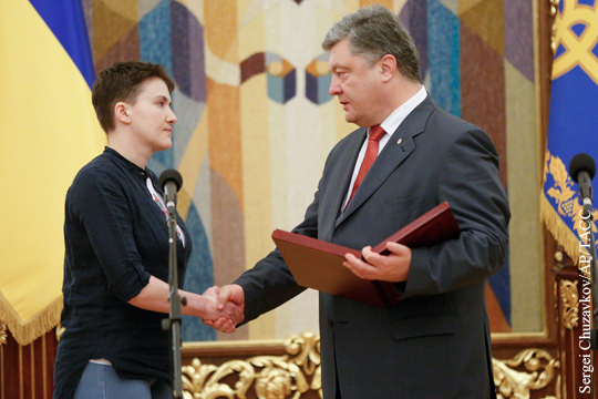 Звание Героя Украины из-за Савченко оказалось под угрозой существования
