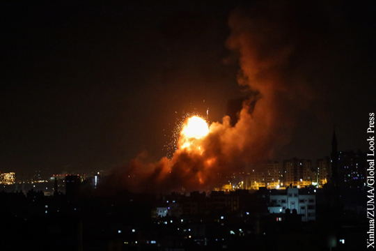Израиль ответил на 150 ракет из сектора Газа массированным авиаударом