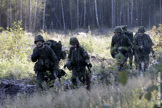 Эстонские военные не потеряли надежды найти запущенную истребителем НАТО ракету