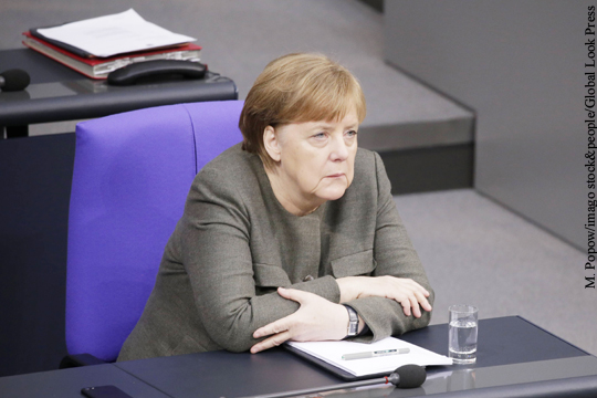 Меркель указали на необходимость сотрудничества с Россией