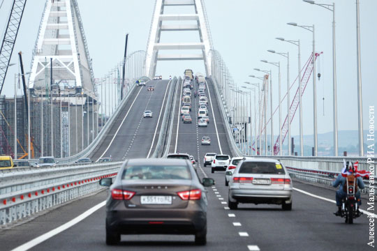 Крымский мост обновил рекорд