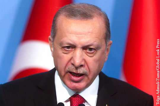 Эрдоган объяснил, зачем США объявили блокаду Турции