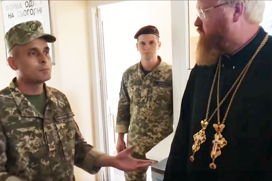Военные не пустили прихожан УПЦ МП в одесский храм
