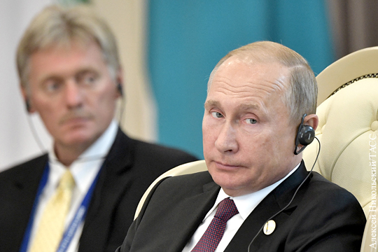 Песков уточнил позицию Путина по изъятию сверхдоходов