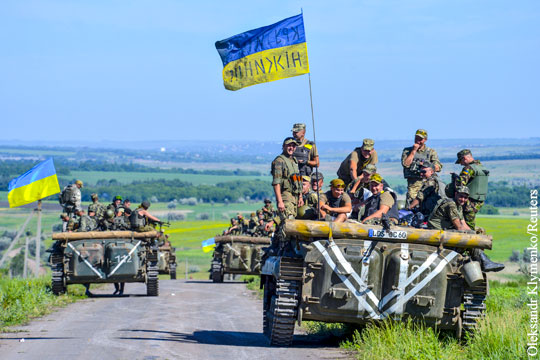 Киев заявил о «захвате» территории в Донбассе