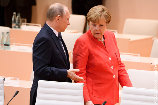 Немецкие СМИ рассказали, чего ждать от встречи Путина с Меркель