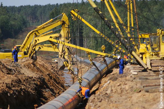Москва потребовала согласовывать с ней планируемый газопровод в обход России