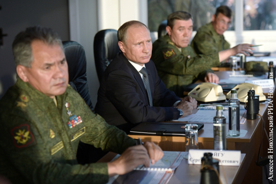 Путин объявил о внезапной проверке боеготовности