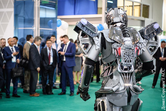 Российские оборонщики создали человекоподобного робота