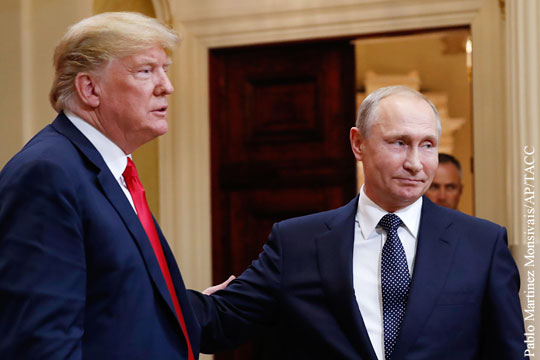 В Белом доме рассказали о неглубокой содержательности переговоров Путина и Трампа