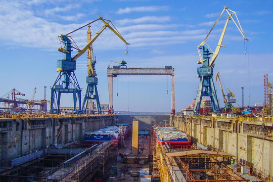 Украинский судостроительный завод выставили на аукцион