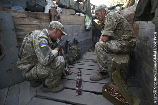 Киев представил свою версию закончившегося большими потерями боя в Донбассе