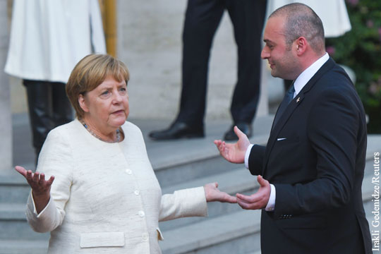 Меркель не увидела Грузии в НАТО в обозримом будущем