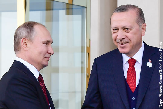 Турция напомнила Путину обещание сходить в ресторан с Эрдоганом