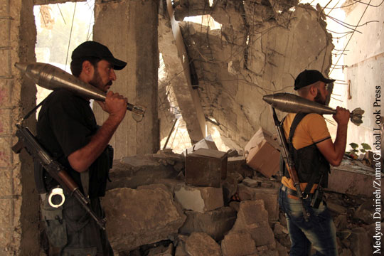 «Белые каски» привезли боевикам в Сирии отравляющие вещества