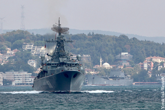 В США уничижительно отозвались о группировке ВМФ России в Средиземном море