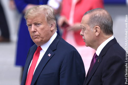 Трамп сильно разочаровался в Эрдогане