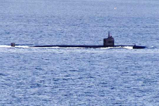В Средиземное море вошла ударная подлодка ВМС США с ракетами «Томагавк»