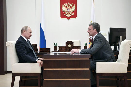 Путин встретился с врио главы Амурской области