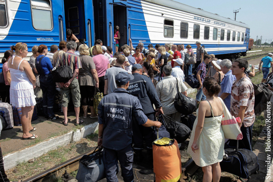 Как России относиться к бегству жителей с Украины