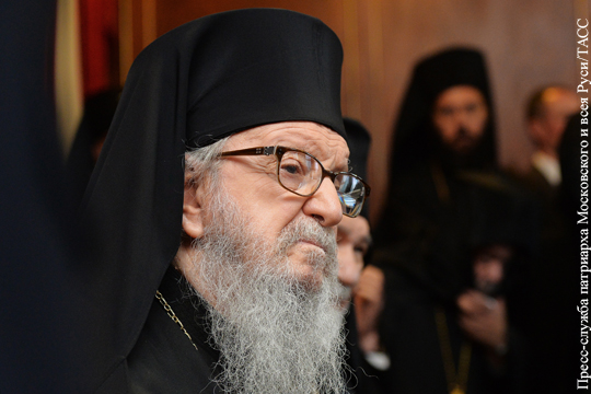 Патриарха Варфоломея обвинили в нарушении канонической территории УПЦ