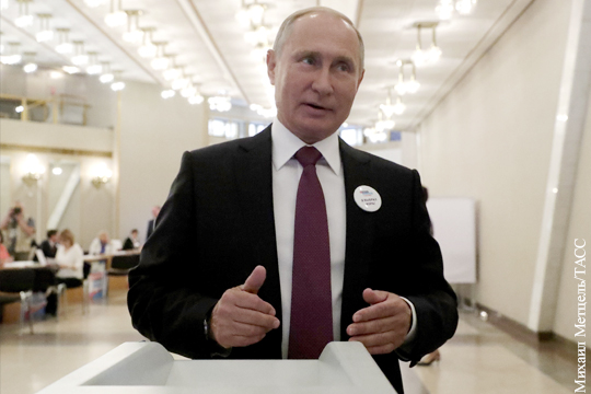 Путин высказался о возможных итогах выборов мэра Москвы