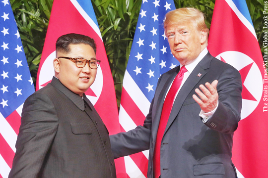 Белый дом объявил о подготовке встречи Трампа и Ким Чен Ына