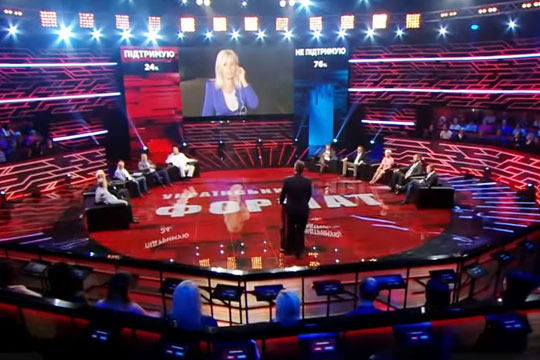 Три украинских политика поругались в прямом эфире из-за «языка оккупантов»