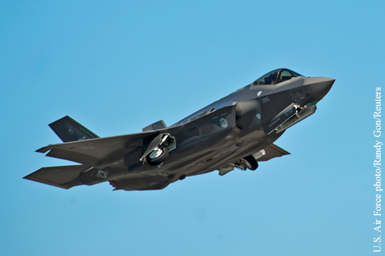 Решающее испытание F-35 сорвалось из-за нового недостатка