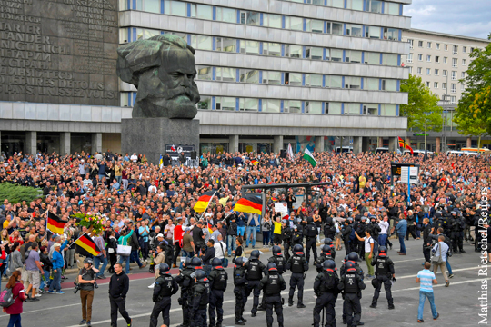 Названа самая популярная партия на территории бывшей ГДР